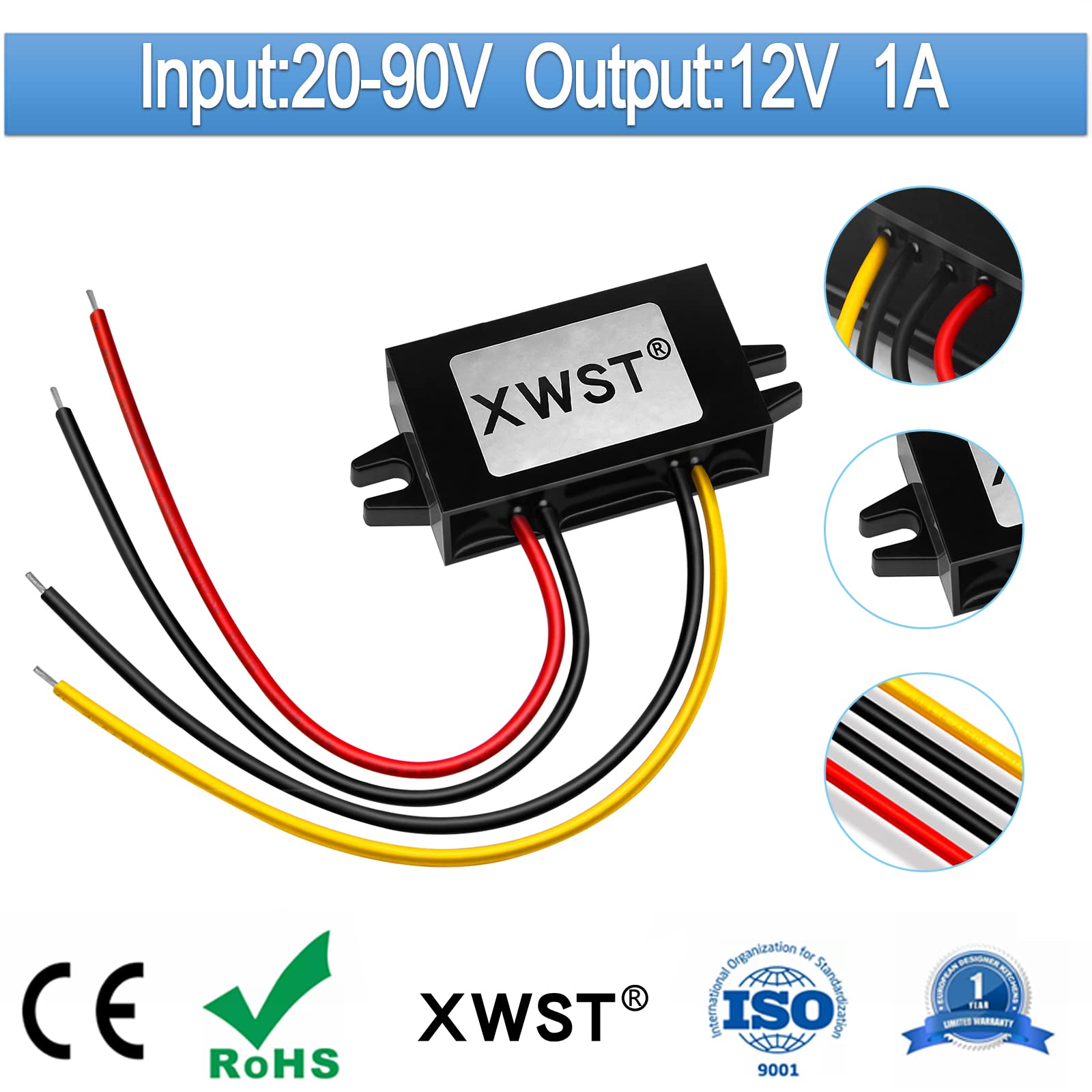 Amazon.com: XWST DC DC Converter Reducer 20-90v 24v 36v 48v 60v